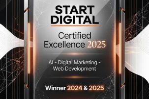 Digitalna agencija START DIGITAL - 2025- dobitnik nagrade